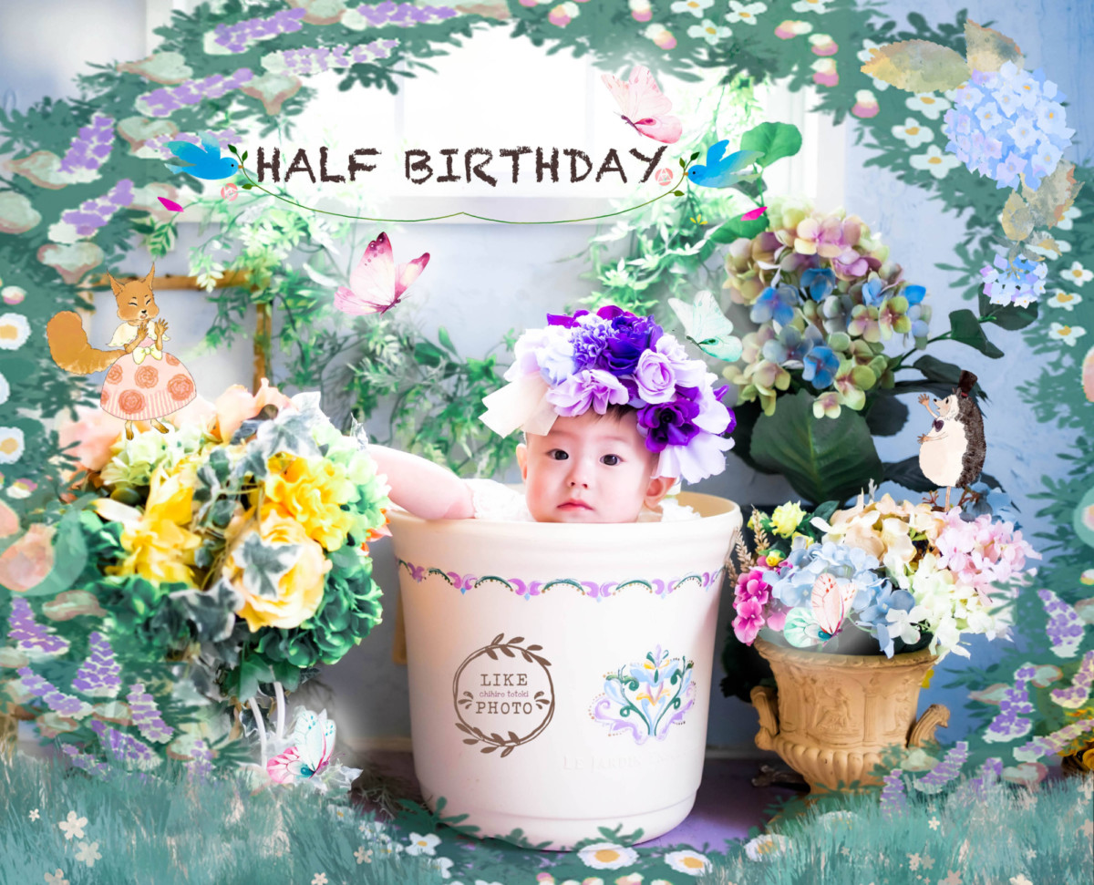 6 7ハーフバースデー撮影会 Like Photo らいくふぉと